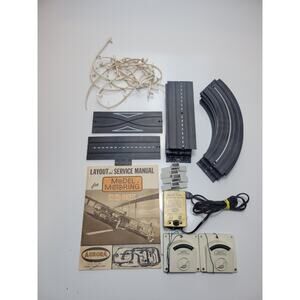 1960s Aurora Model Motoring HO Scale Slot Car Track - 30 Piece Lot Tracks Motor